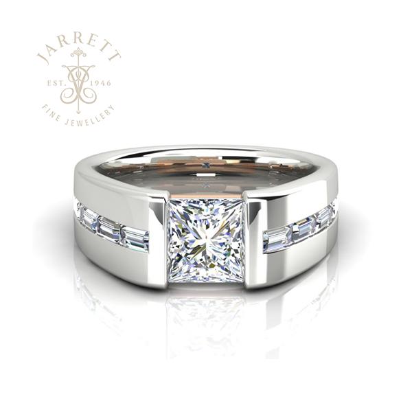 Platinum 3.00ct Diamond Ring