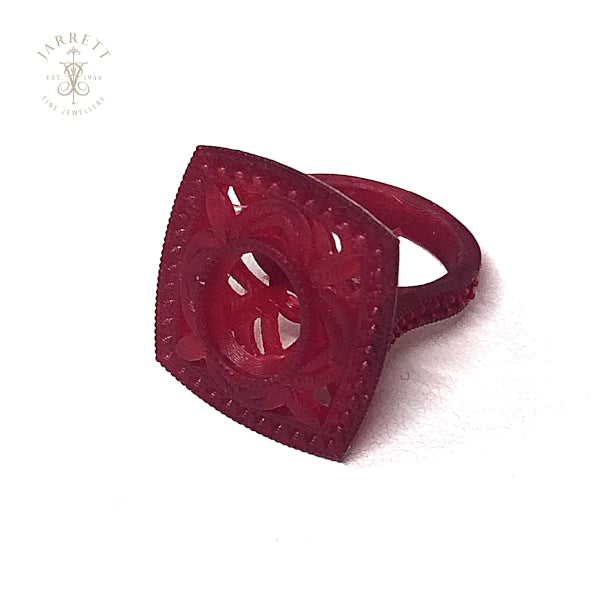 18ct Pink Tourmaline, Pink Sapphire & Diamond Ring