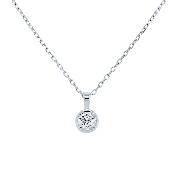9ct 0.30ct Diamond Solitaire Pendant