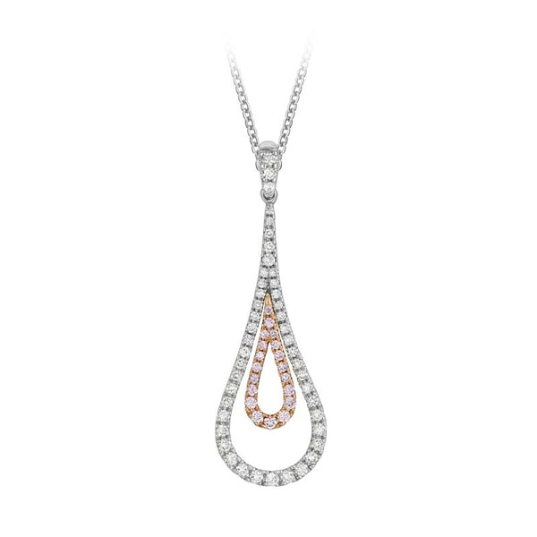 KIMBERLEY Yuri Argyle Pink Diamond Necklace