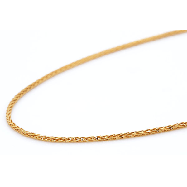 Light Wheat-link Chain in 9ct Yellow Gold
