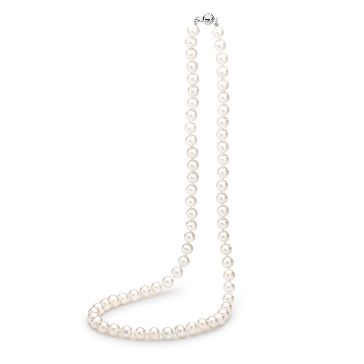 IKECHO Annie 6-6.5mm Round Freshwater Pearl Necklace 45cm