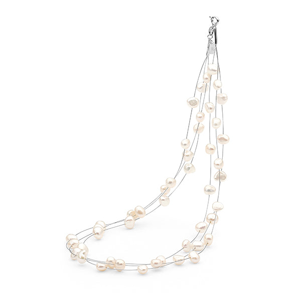 IKECHO The Wandering Freshwater Pearl Necklace