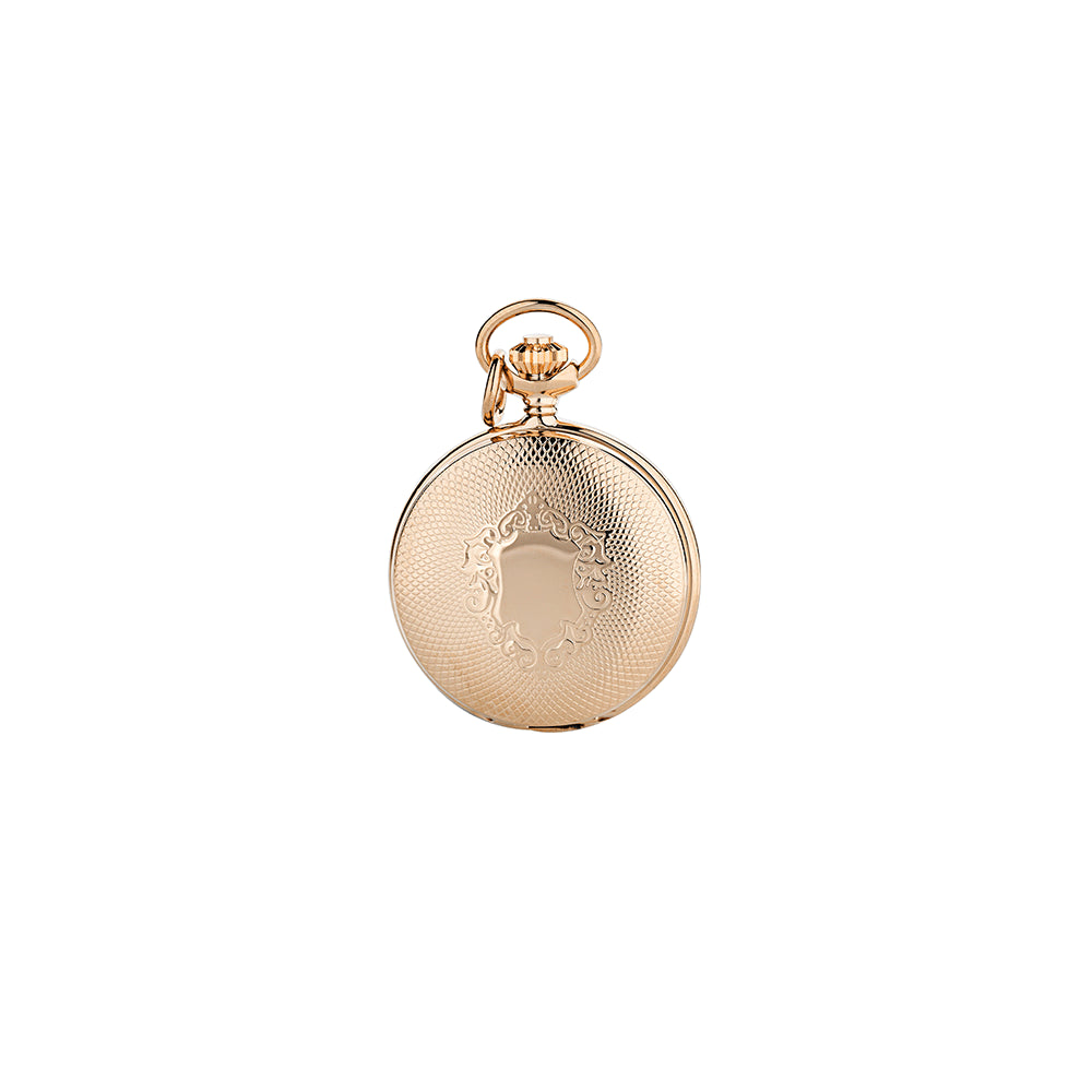 CLASSIQUE Rose Gold-Plated 30mm Pendant Watch with Chain