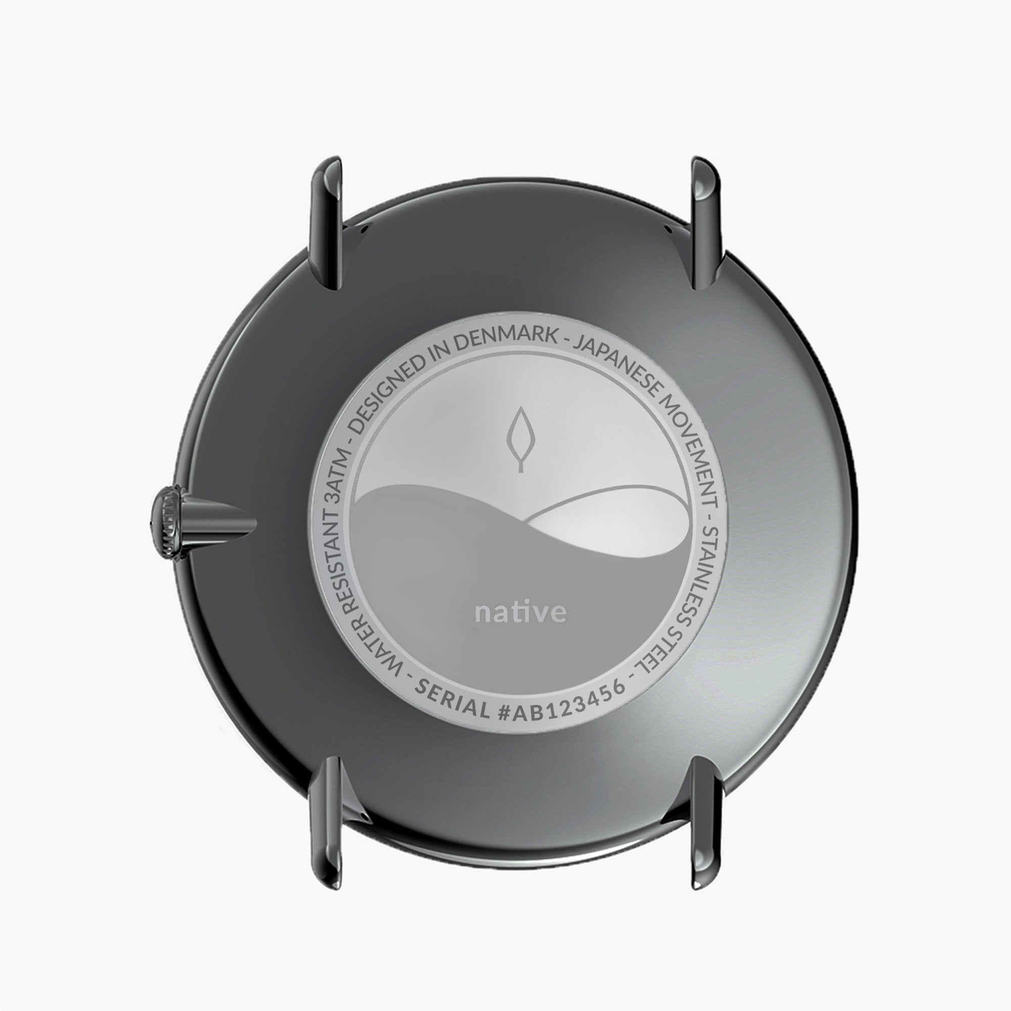 NORDGREEN Native 40mm Gunmetal Navy Wristwatch