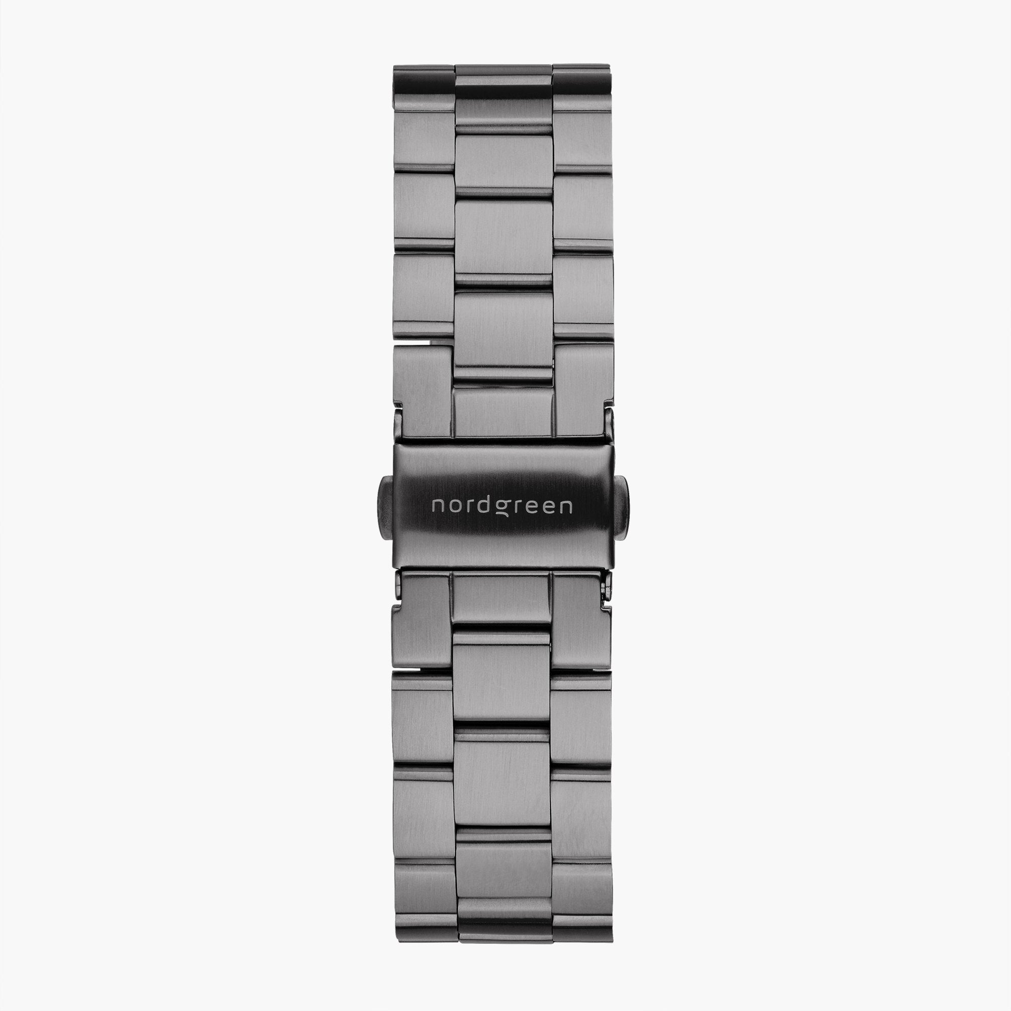 NORDGREEN Pioneer 40mm Gunmetal White Chronograph