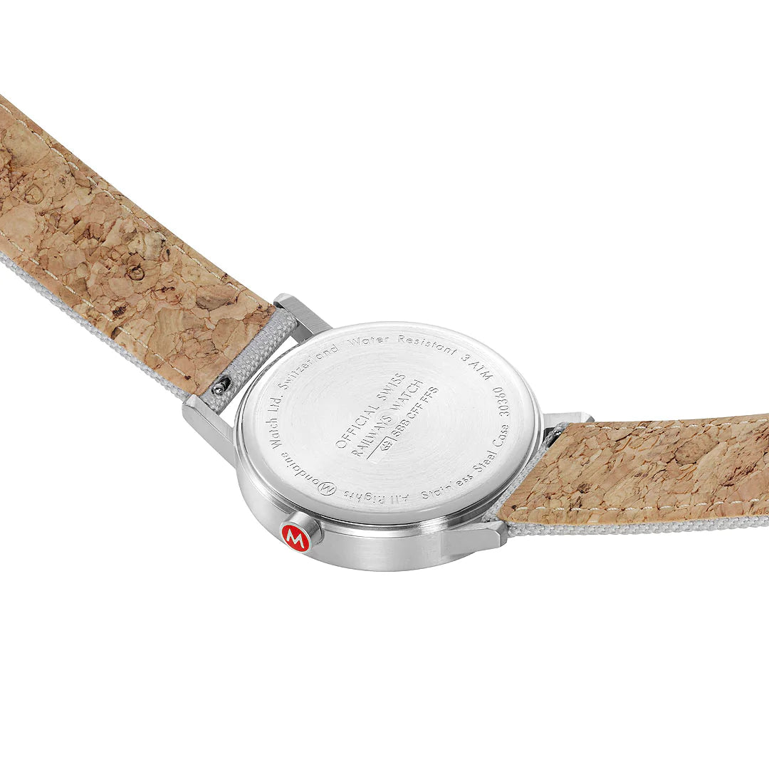 MONDAINE Alpine Grey Classic Watch