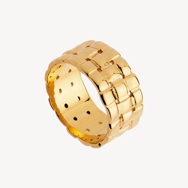 Najo Gold Weave Ring