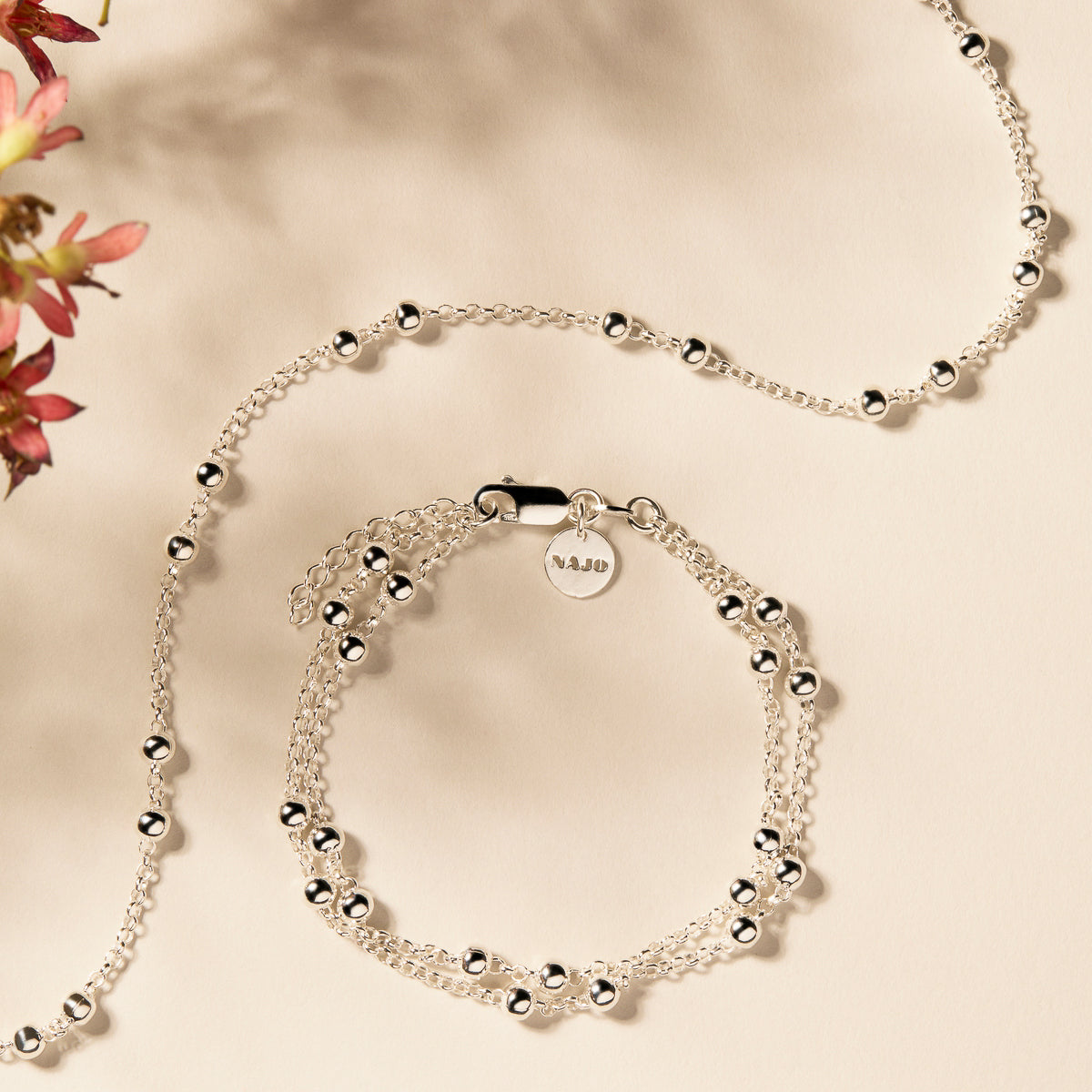 NAJO Mattina Silver Bracelet