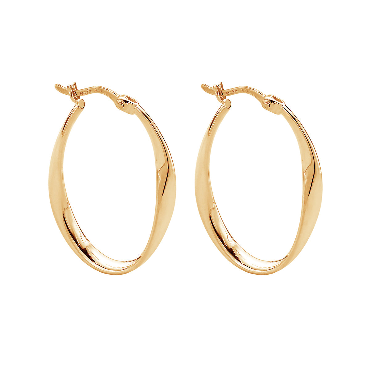 Najo Yellow Cinta Hoop Earring