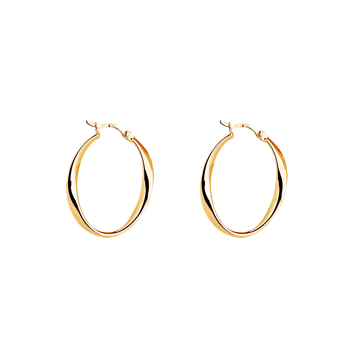 Najo Yellow Cinta Hoop Earring