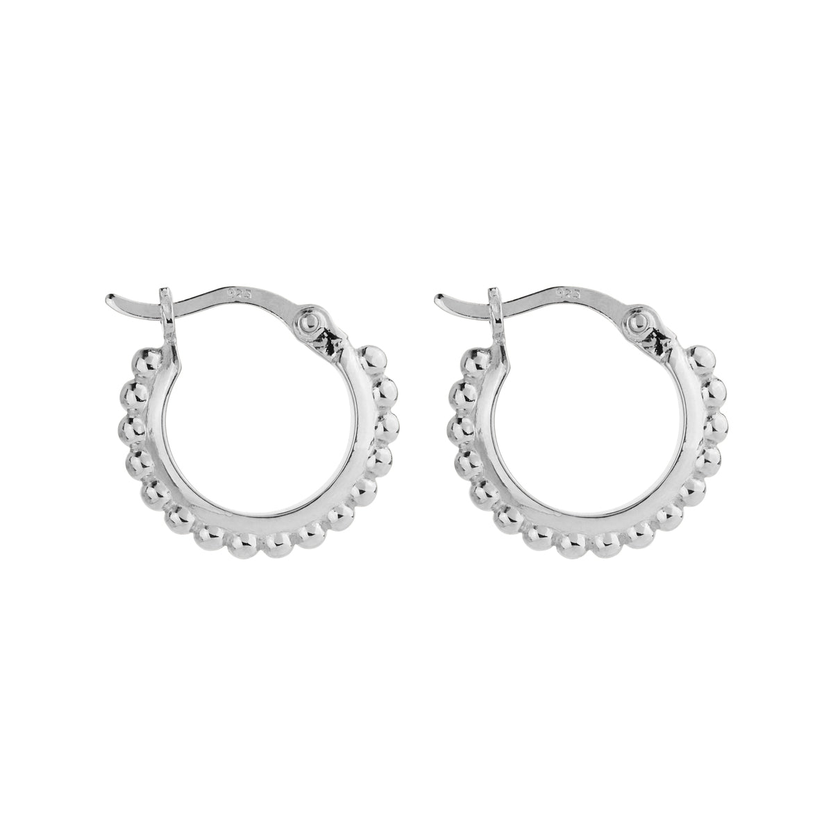 NAJO Chia Silver Hoop Earring