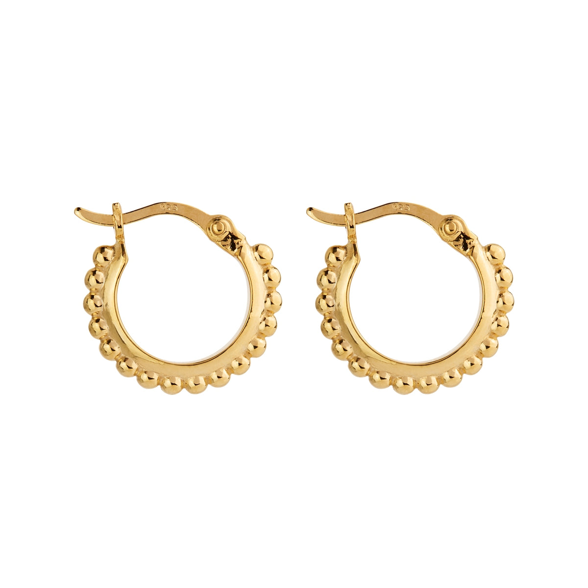 NAJO Chia Yellow Hoop Earring