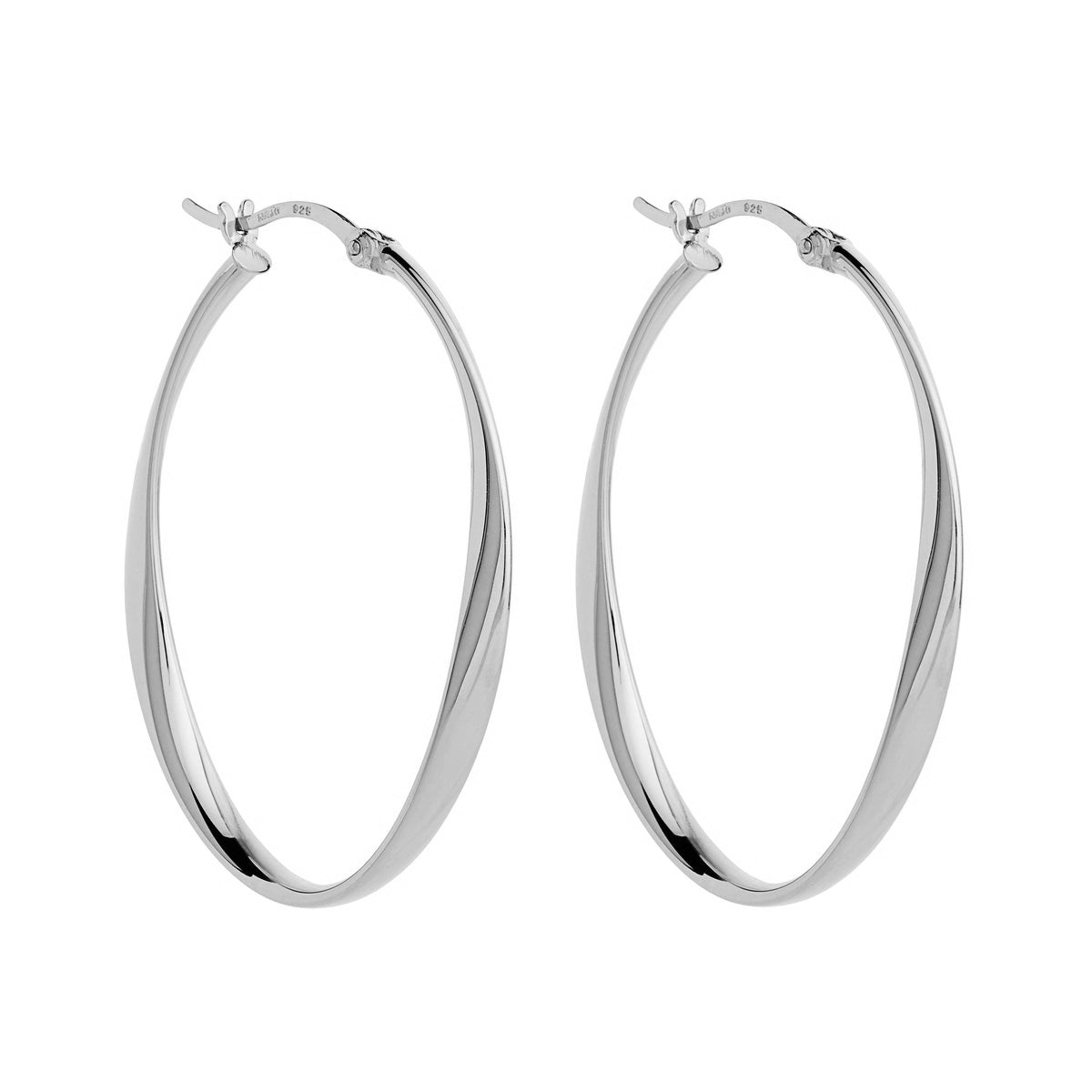 NAJO Large Cinta Hoop Earring