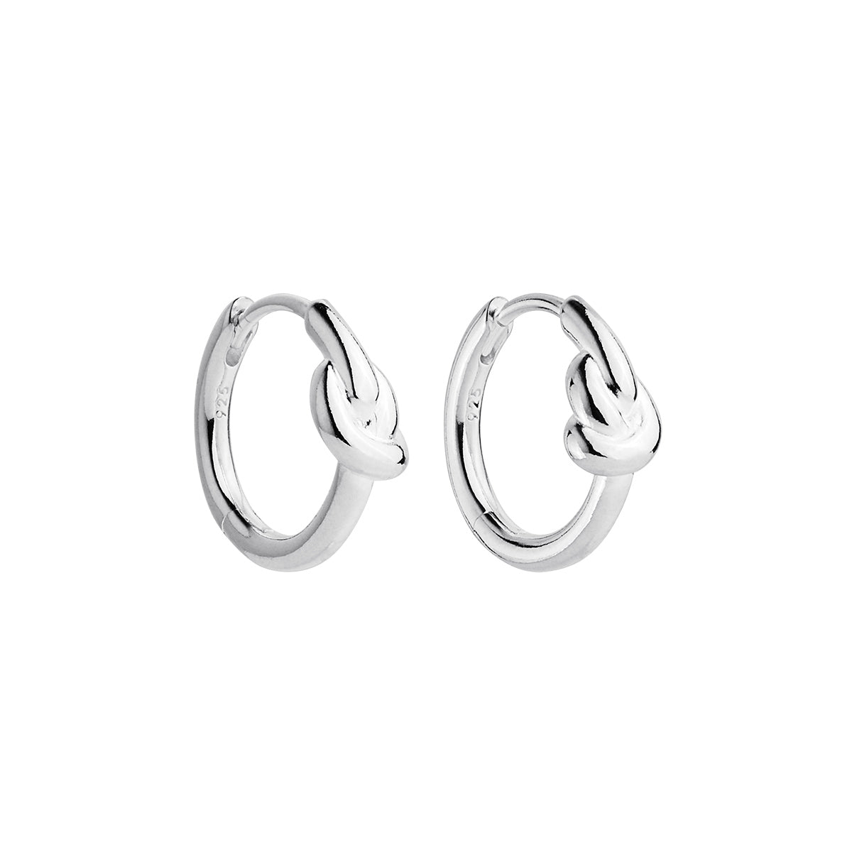 NAJO Nature's Knot Huggie Earrings