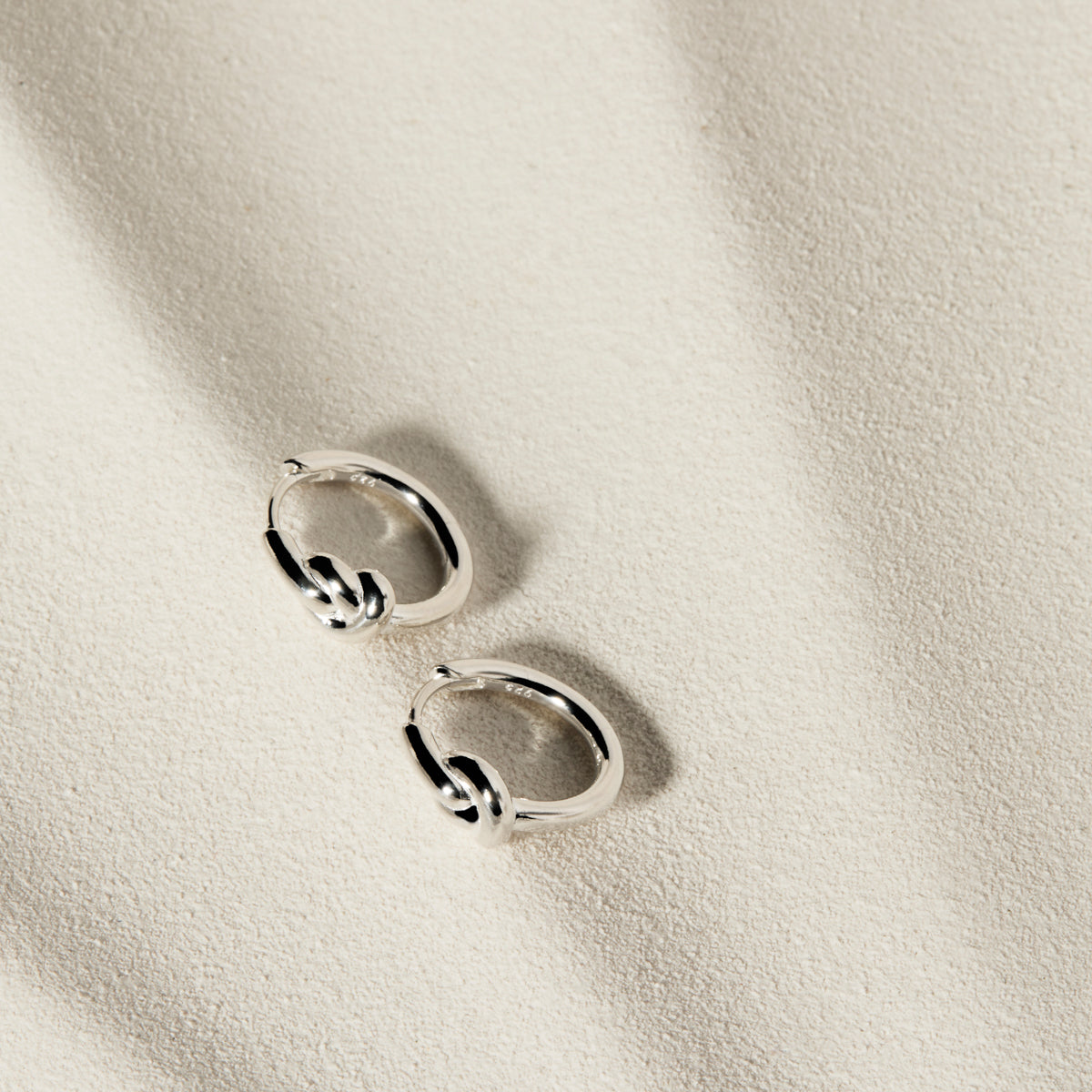 NAJO Nature's Knot Huggie Earrings