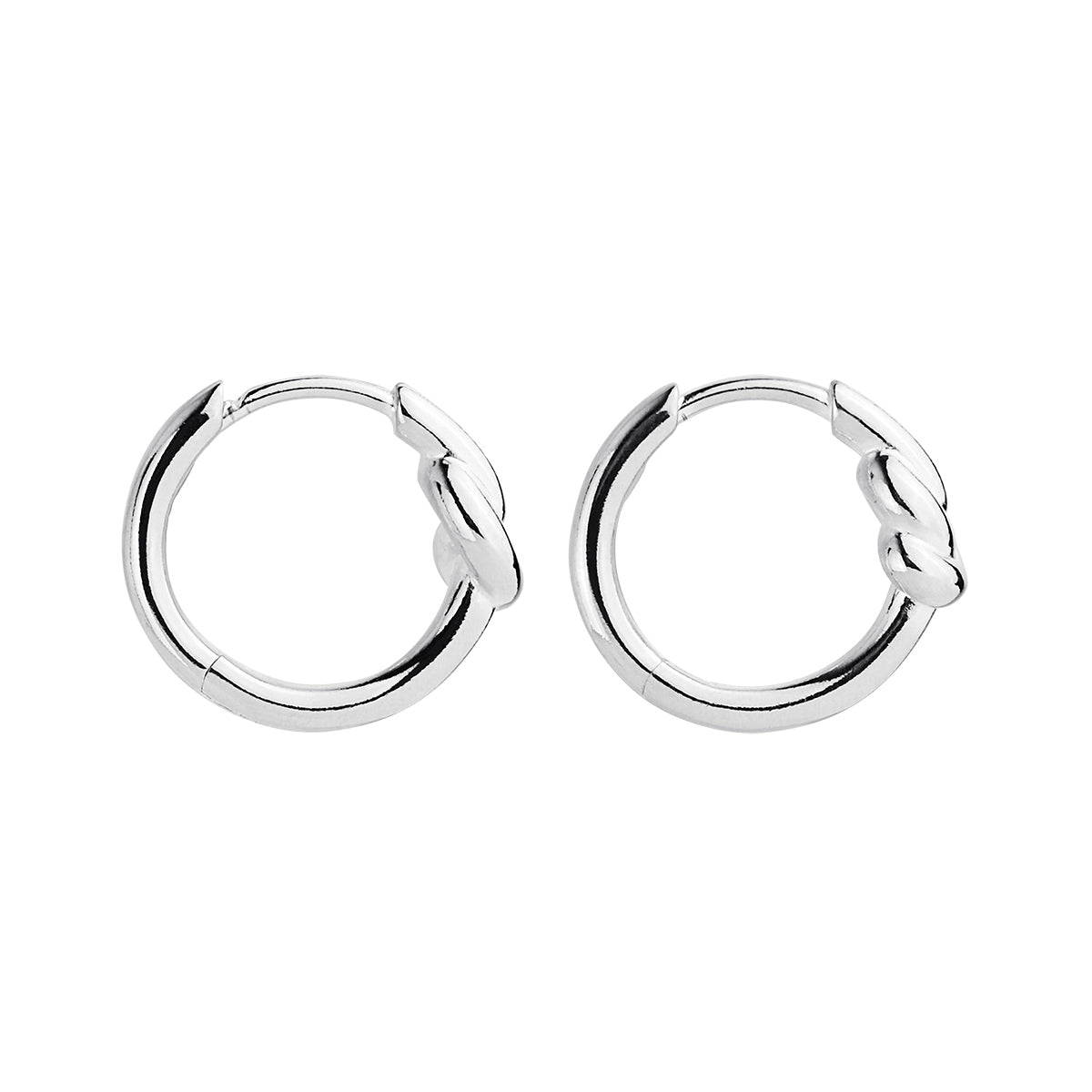 NAJO Nature's Knot Huggie Earrings