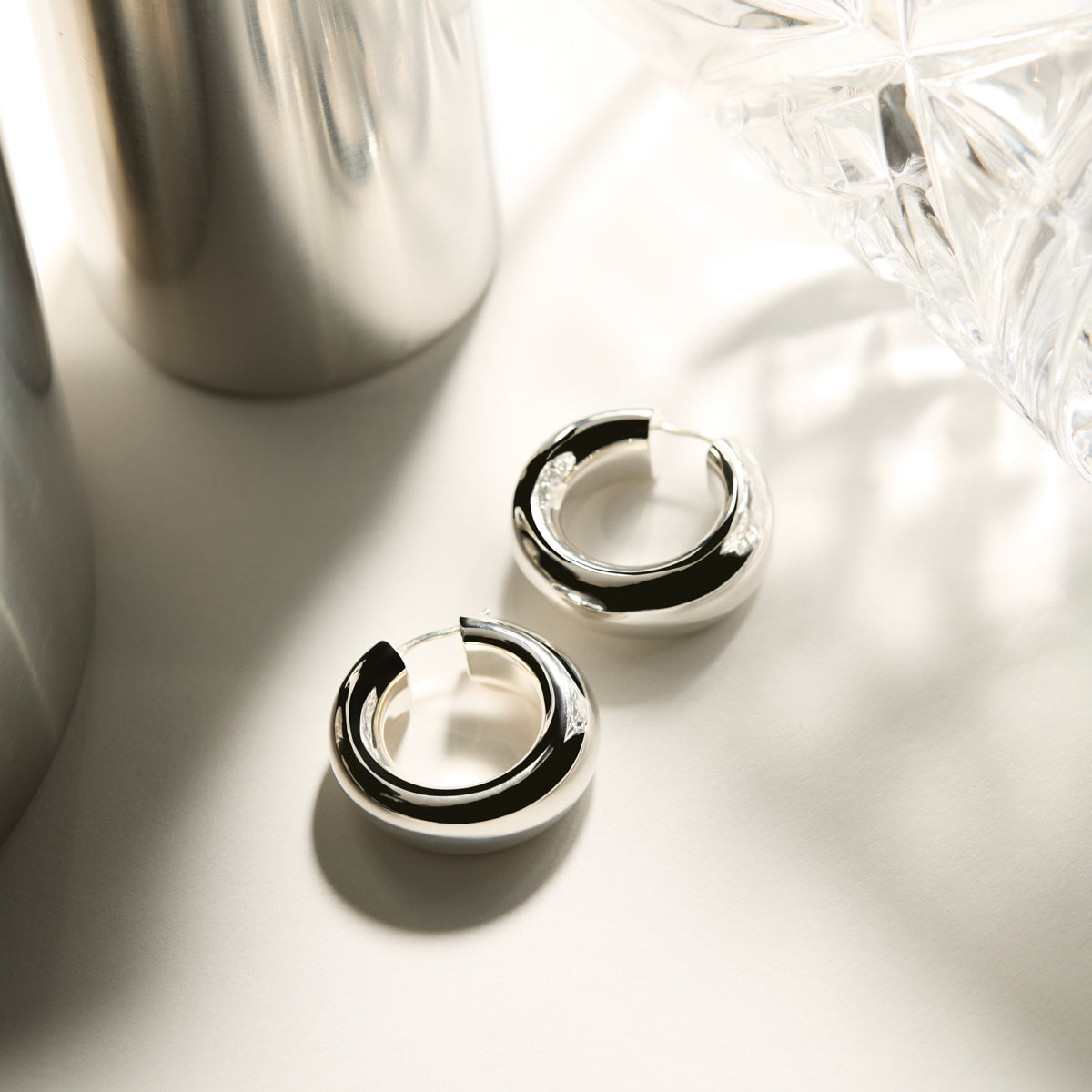NAJO Panorama Hoop Earrings