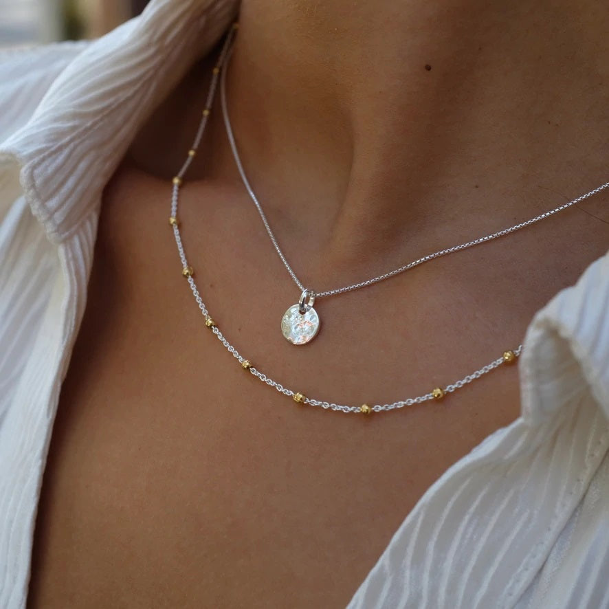 NAJO Algonquin 2-Tone Yellow Necklace