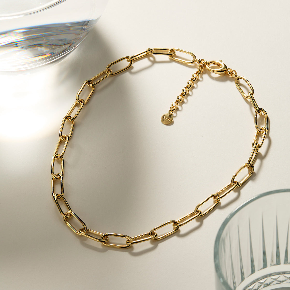 NAJO Gold Vista Large link Necklace