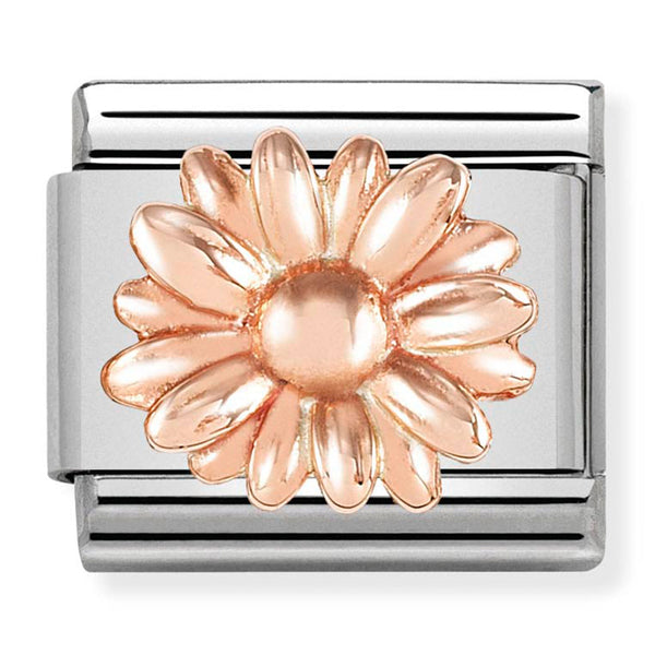 Nomination Composable 9ct Rose Gold Daisy