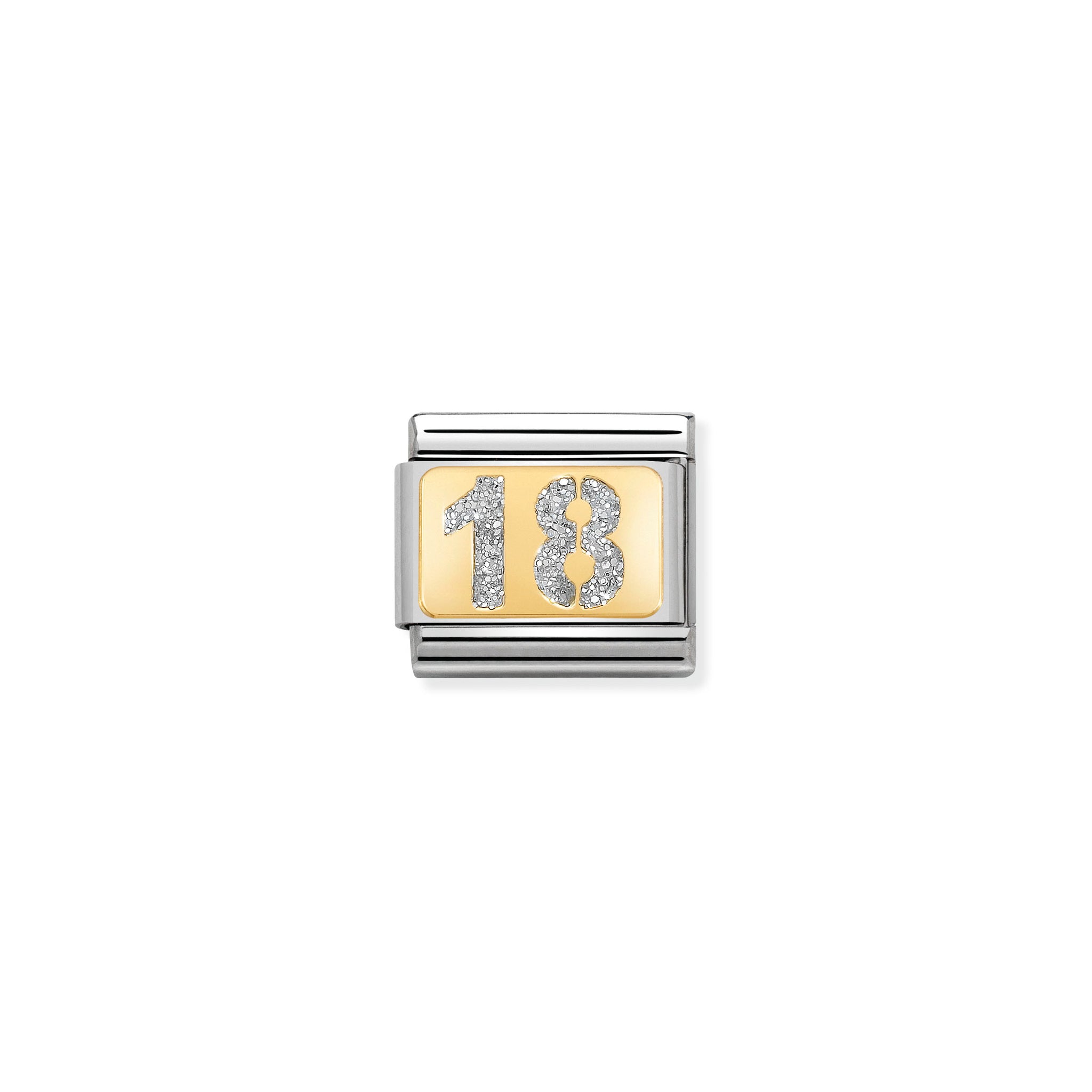nomination-composable-18ct-gold-enamel-glitter-number-18-030224-01