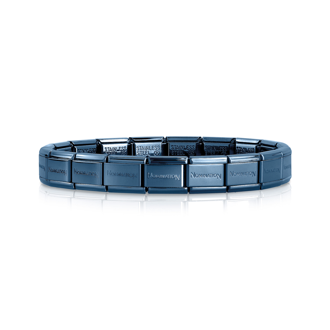 Nomination Classic IP-Blue Composable Starter Bracelet 030001/SI/016