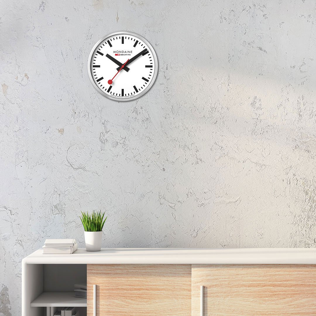 Mondaine Official 25cm Quartz Wall Clock