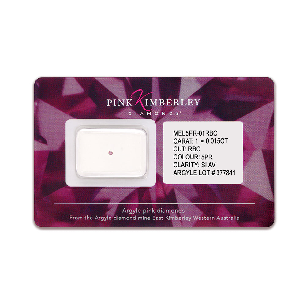 Loose 0.015ct Argyle Pink Diamond