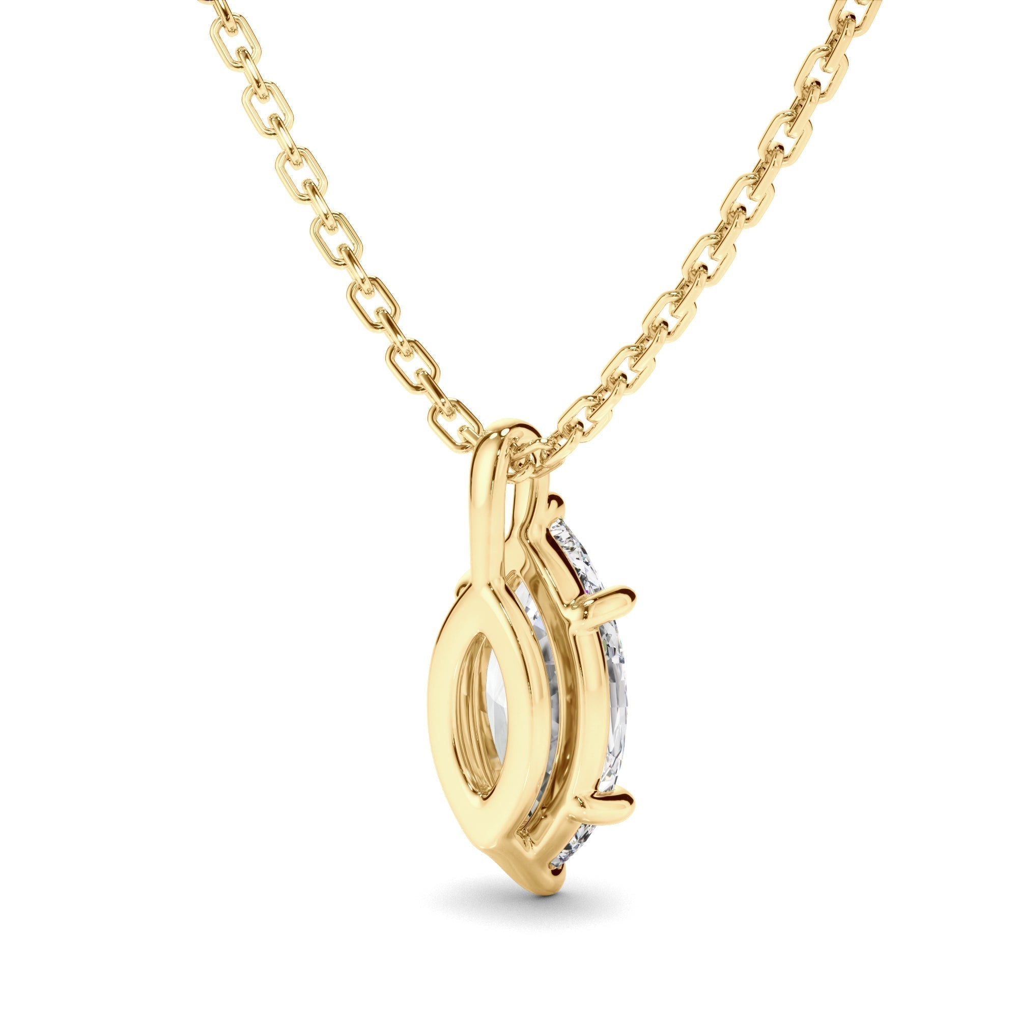 Marquise Cut Diamond Pendant