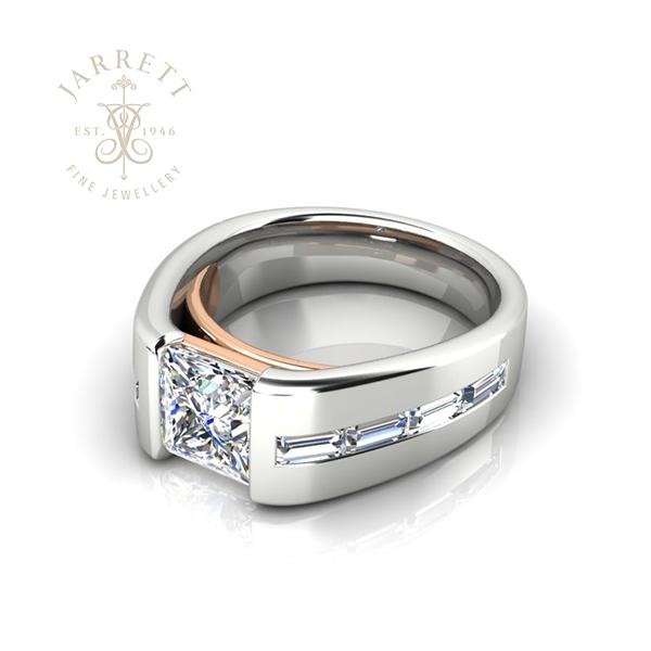 Platinum 3.00ct Diamond Ring