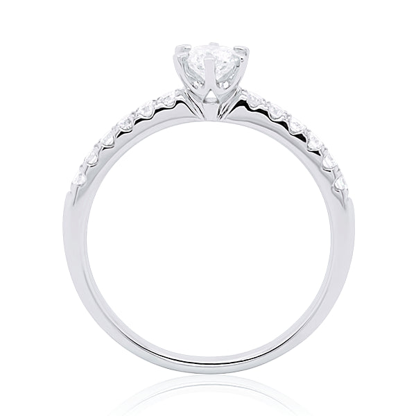 18ct 0.50ct Diamond Engagement Ring