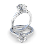 Chelsea Six Claw Diamond Solitaire Engagement Ring