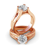 Erdene Six Claw Diamond Solitaire Engagement Ring