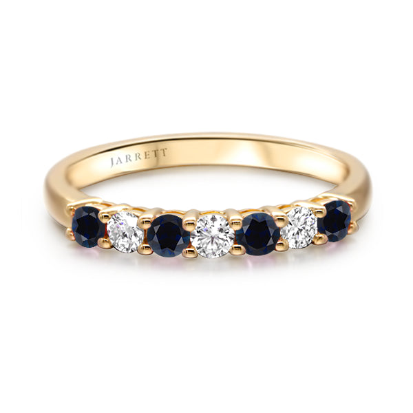 18ct Australian Sapphire and Diamond Aura Celebration Ring