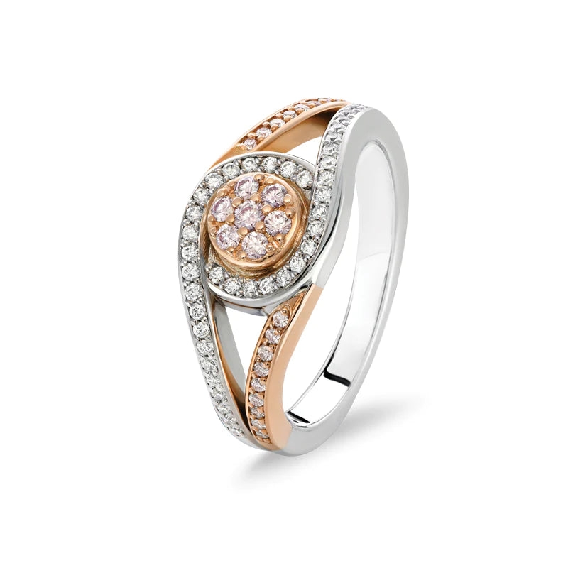 BLUSH Haley Argyle Pink Diamond Ring