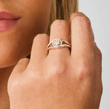 BLUSH Haley Argyle Pink Diamond Ring