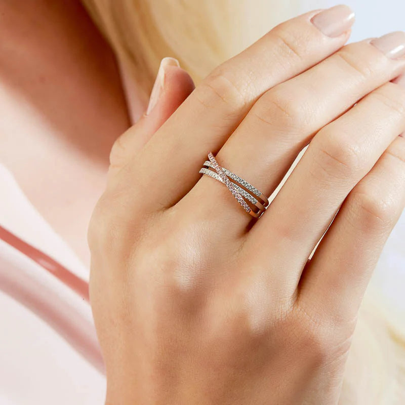 BLUSH Aida Argyle Pink Diamond Ring