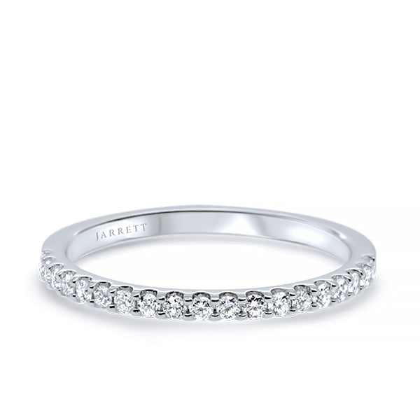 18ct 0.25ct Cut-Claw Diamond Band