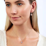 BLUSH Katherine Argyle Pink & White Diamond Necklace