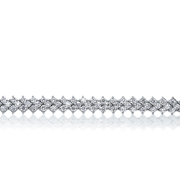 18ct 3.50ct Diamond Tennis Bracelet
