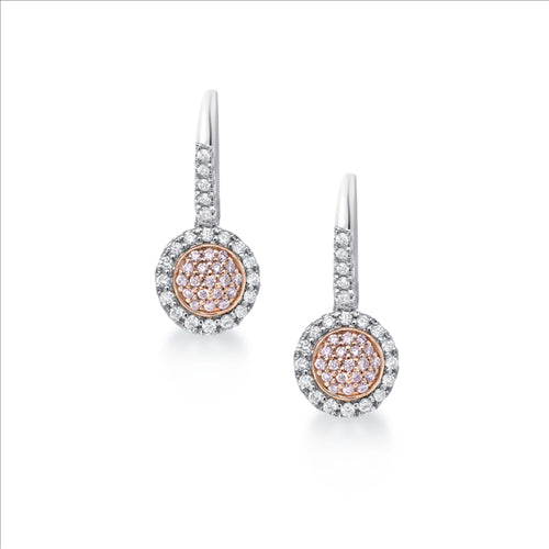 BLUSH Katherine Argyle Pink Diamond Earrings