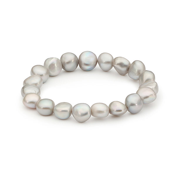 IKECHO Grey Freshwater Pearl La Perla Bracelet