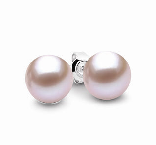 IKECHO Pink Freshwater Pearl The Bambini Freshwater Studs
