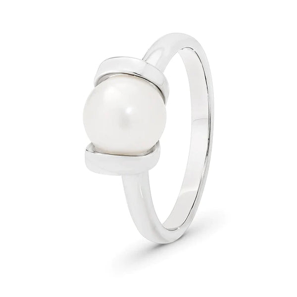 Ikecho The Solitaire Freshwater Pearl Ring