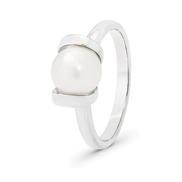 Ikecho The Solitaire Freshwater Pearl Ring