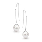 Ikecho La Perla French Hook Freshwater Pearl Earrings