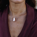 Ikecho Imogene Freshwater Pearl Necklace