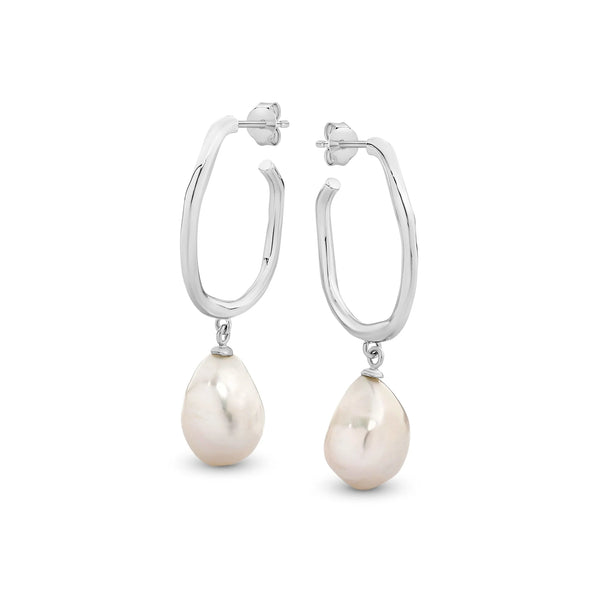 Ikecho Frances Freshwater Pearl Earrings