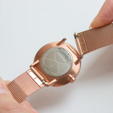 NORDGREEN Philosopher 36mm Rose Gold White Wristwatch